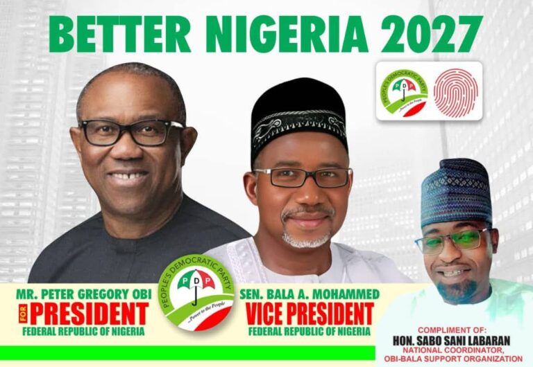 Northern Minorities Forum Urges Peter Obi’s Return to PDP Ahead of 2027 Presidential Race