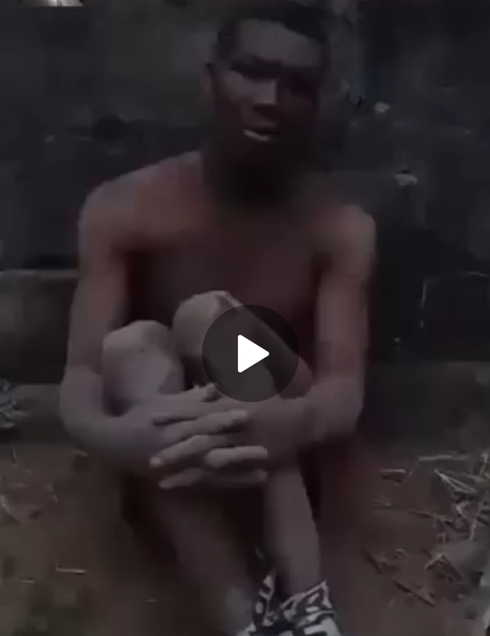 Gunman Allegedly Burying Bombs Arrested in Anambra (Video)