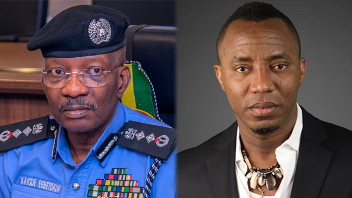 IGP Egbetokun secretly seeks court order to detain Sowore for two weeks