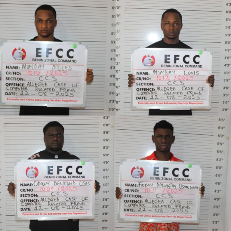 Court Jails Eight Internet Fraudsters in Benin City