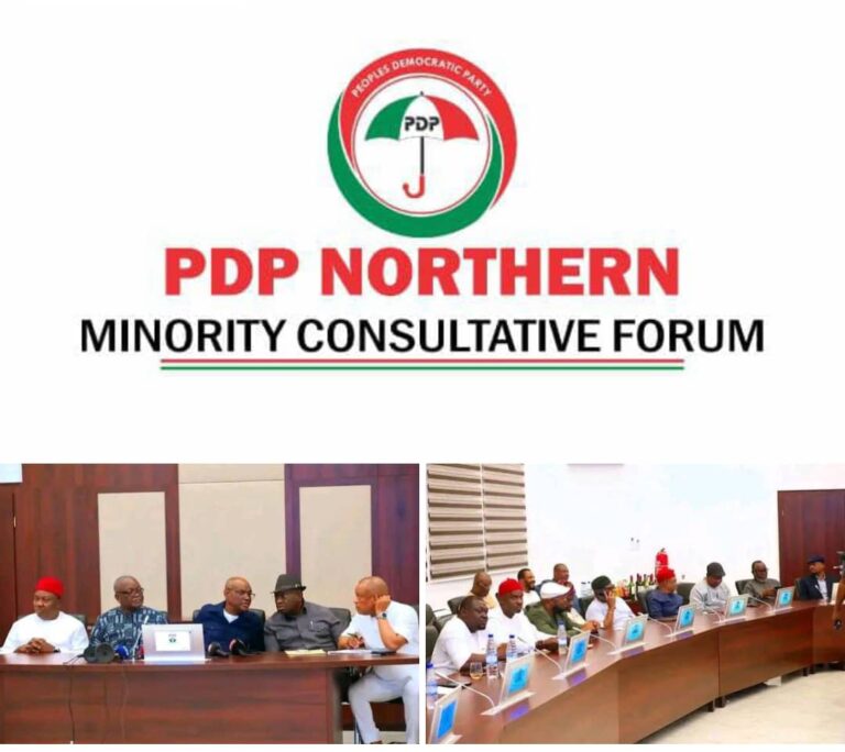 Concerned PDP Northern Minorities Consultative Forum Rejects Wike’s 6-Point Agenda, Stands Firm for Party Unity and Constitution