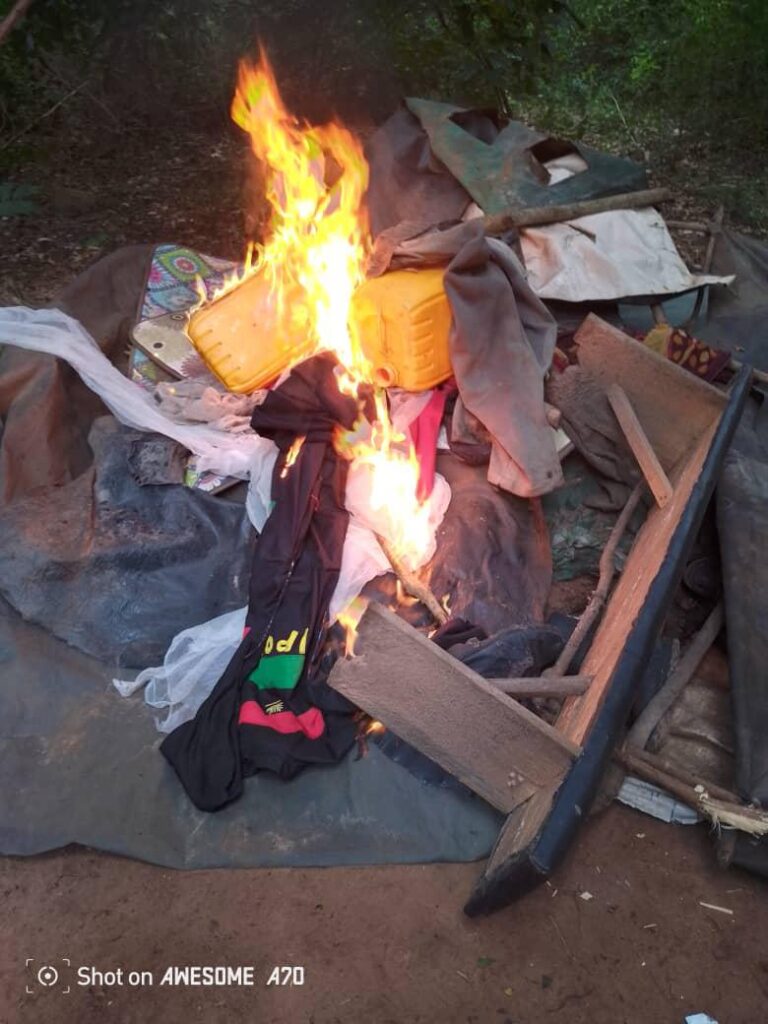 Police Agunechemba Army Dislodge ESN/ IPOB Camps In Anambra As Gunmen Escape With Gunshot Wounds