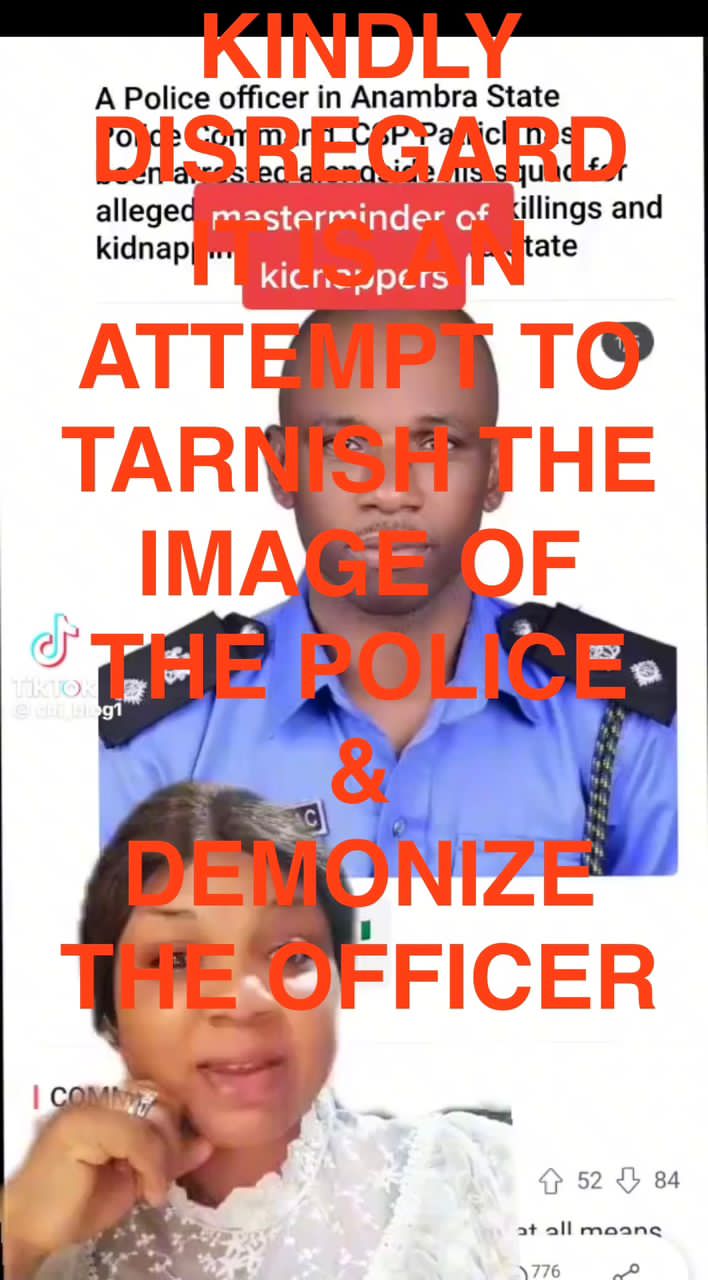 It’s a Malicious Attempt to Tarnish Our Image — Anambra Police Trash Video Accusing Officer of Assisting Kidnappers (Video)