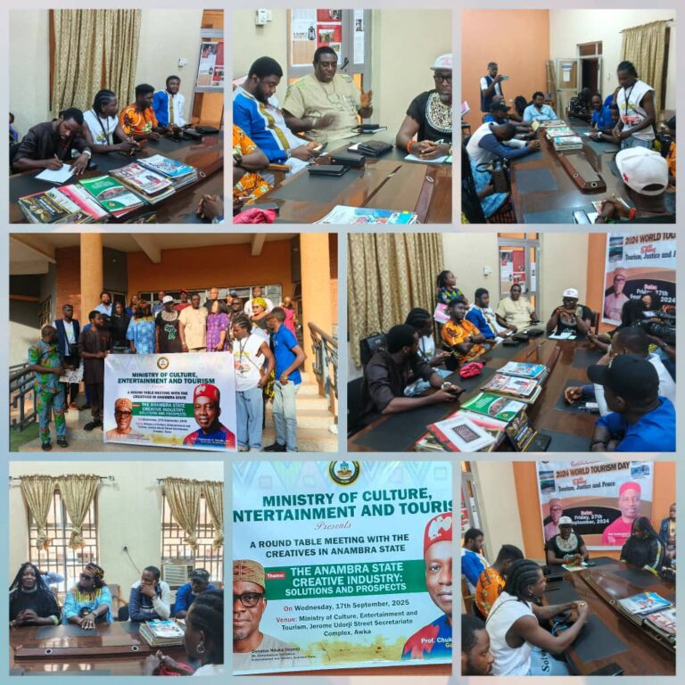 Promote the Light, Not the Shadows — Soludo’s Commissioner Charges Anambra Creatives at Maiden Roundtable