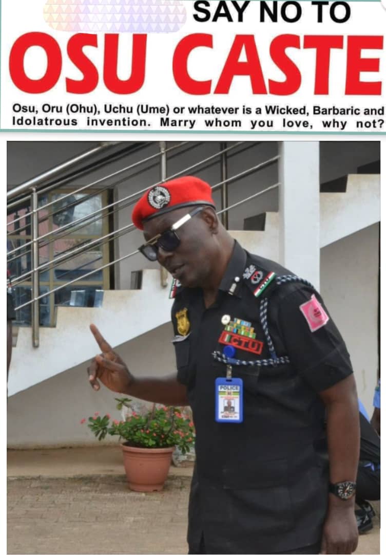 Police Warn Against Osu Caste-Based Discrimination in Anambra, Call It Violation of Human Rights