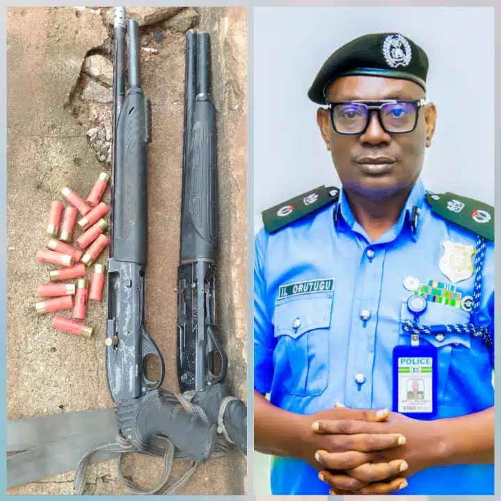 Guns, Others Recovered As Anambra Police Arrest 4 Suspected Kidnappers After N5m Ransom