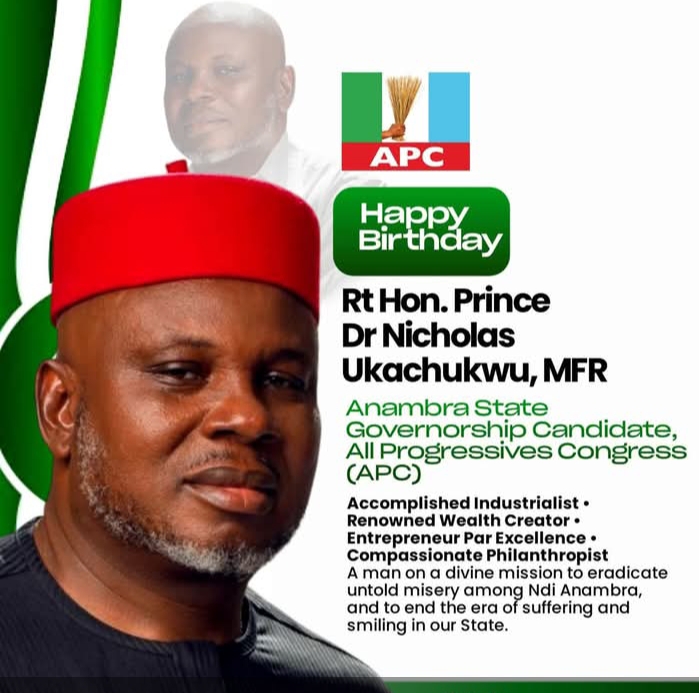 APC Describes Ukachukwu as Force for Lasting Change, Pledges Loyalty to His 2025 Guber Bid