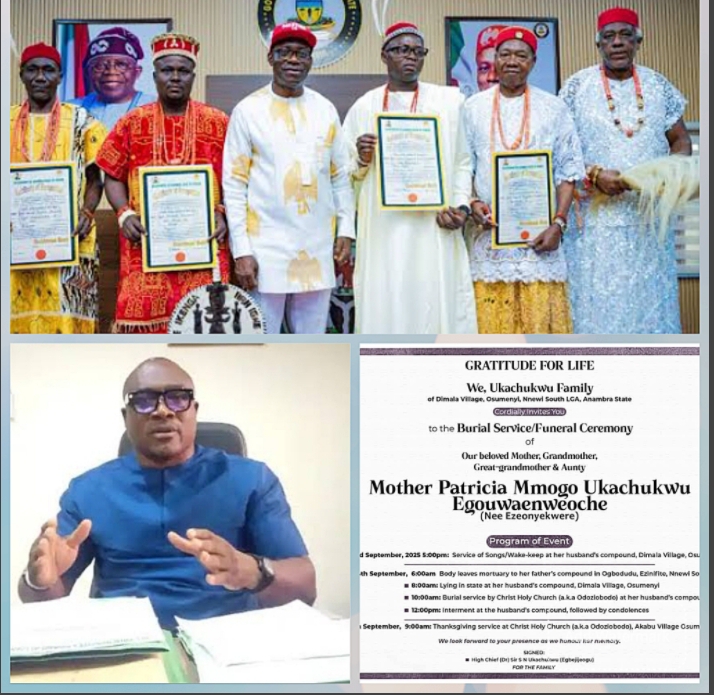 Anambra Govt Denies Stopping Monarchs from Attending Ukachukwu Family Burial, Says Mischief Markers at It Again