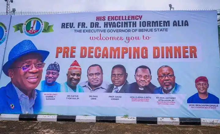 Breaking News: Dignitaries Set to Attend Decamping Ceremony Dinner at Government House, Makurdi