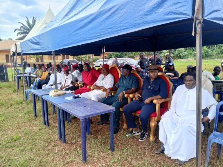 CP Orutugu Leads Peace Talks in Nimo, Moves to End Communal Disputes