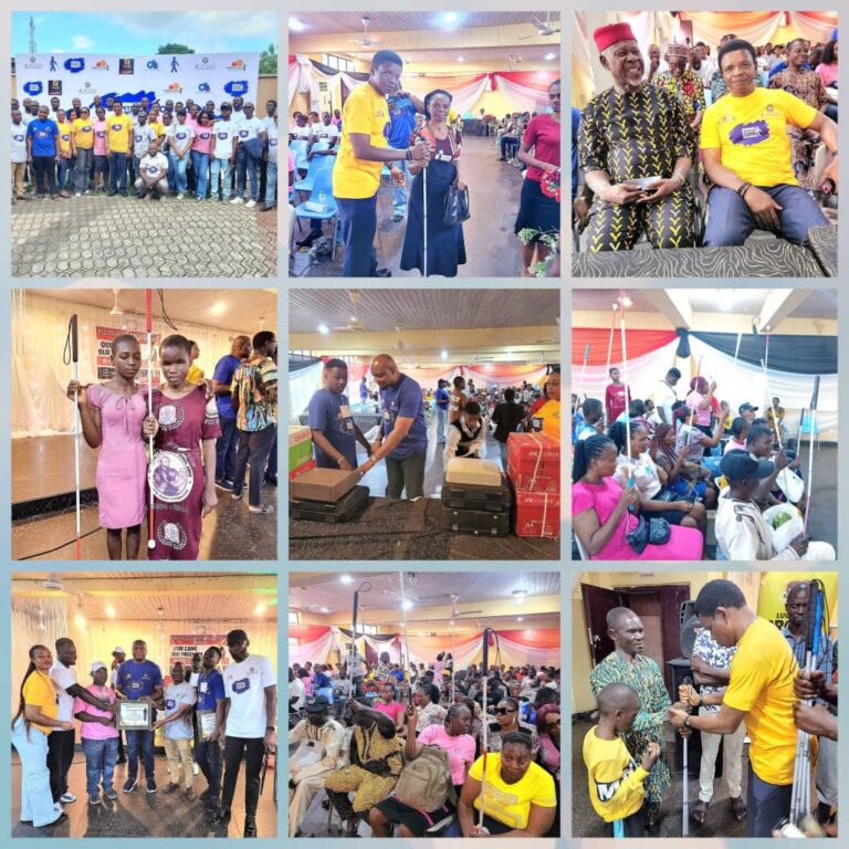 ANSAA Celebrates World Sight Day with Gifts to the Blind