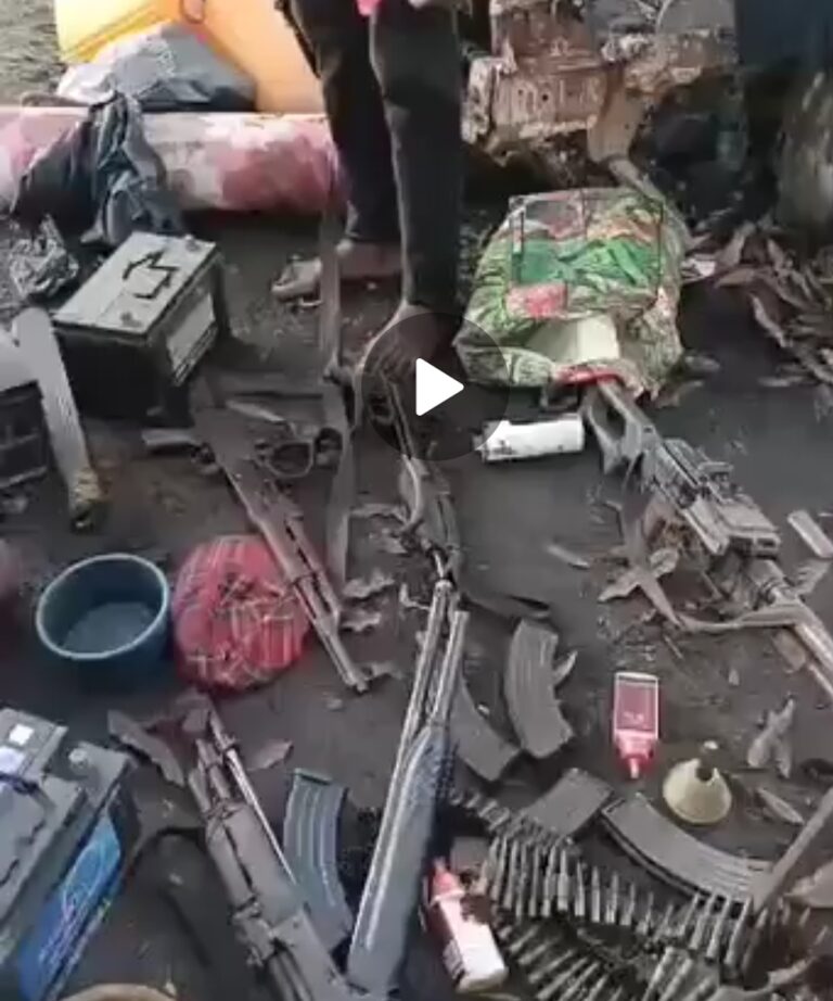 Heavy Gunshots as Security Officials Bust More Gunmen Camps in Anambra, Recover Bombs, Others (Videos)