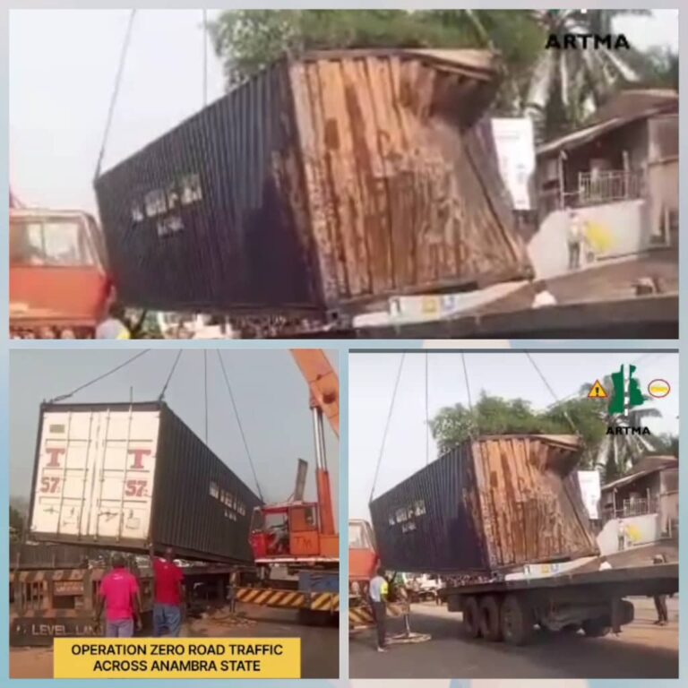 ARTMA Saves Lives, Clears Abandoned Container Causing Accidents on Expressway