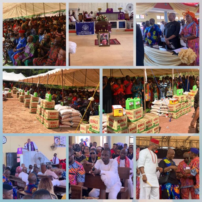 Five Bishops, Governors, Others Honour Lady Ezinne Eunice Ibe at Grand Funeral in Awgu