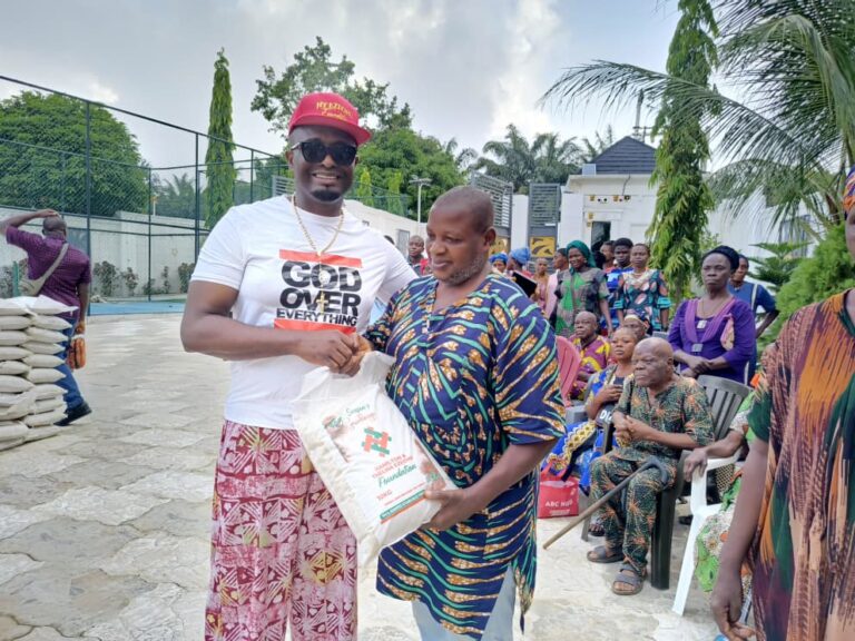 Jubilation across Nnobi Villages as Over 500 Beneficiaries Receive Rice, Other Gifts from Hamilton & Thelma Ezeonu Foundation