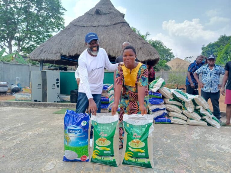 Ozo Chinakueze Supports 50 Nnobi Residents at 50th Birthday