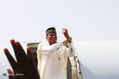 Yakubu Gets Hero's Welcome In Bauchi After he regain his freedom