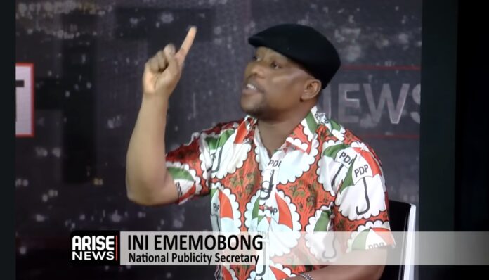 National Publicity Secretary, Comrade Ini Ememobong,