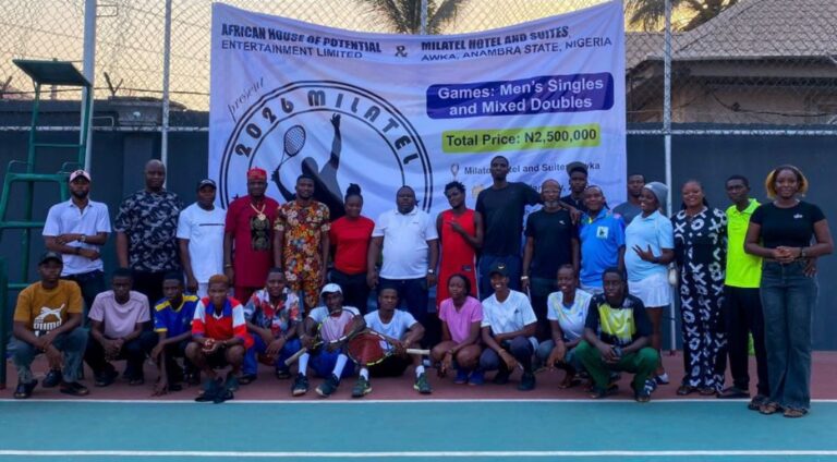 Thunder in Paradise: Barr. Agbasiere Hosts Epic Tennis Championship in Milatel