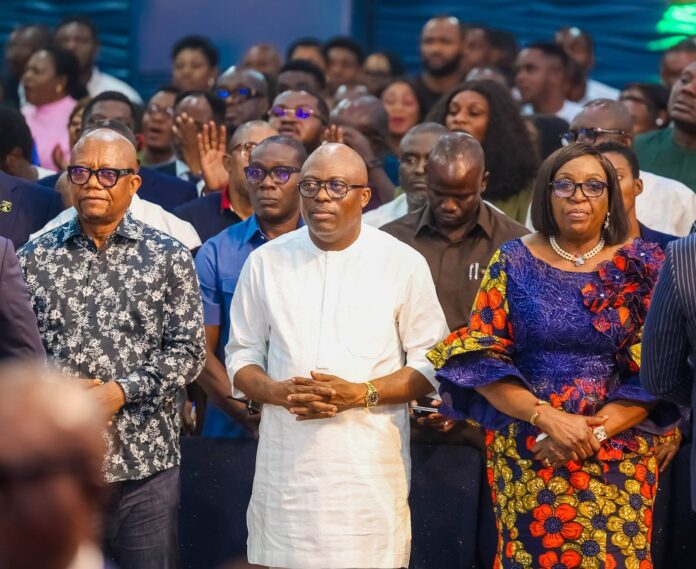 Spiritual Respite: Governor Fubara, Deputy Join Thousands at Salvation Ministries’ ‘Glory Reign 2026’