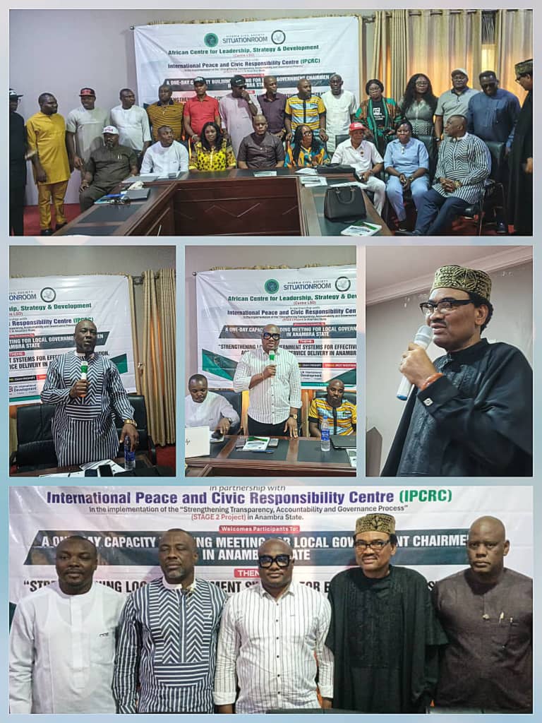 STAGE-2 Meeting: Autonomy , Service Delivery, Others Discussed as CSOs Equip Anambra LG Chairmen for Effective Grassroots Administration