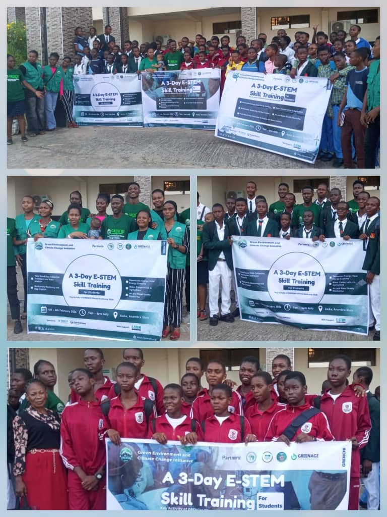 Anambra Students Ready to Lead Climate Action After Intensive E-STEM Training
