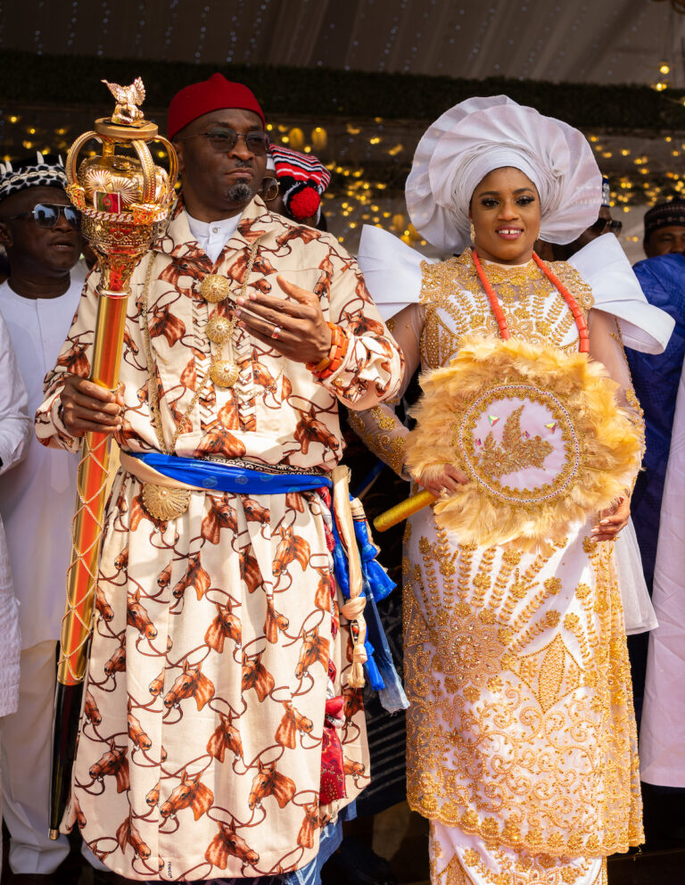 A Family Affair: Deputy Speaker’s Wife Represents Husband at Governor Otti’s 61st Birthday Banquet