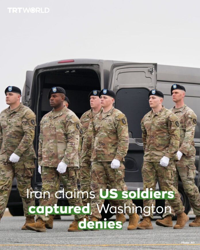 Washington Denies Tehran’s Claim of Capturing U.S. Soldiers Amid War of Words