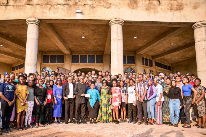 From Ibadan to Achina: Peter Obi’s ₦60 Million Education Blitz Ignites Hope for a 