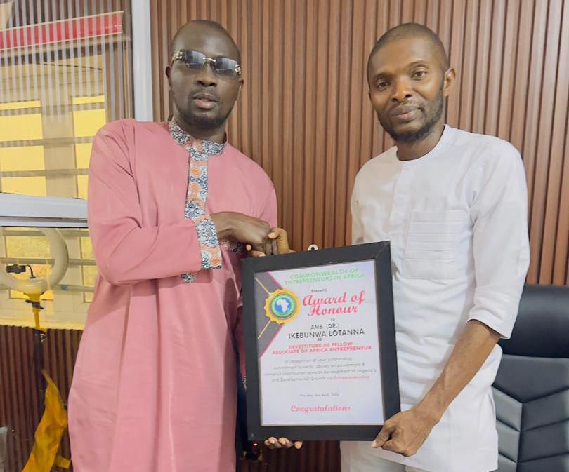 Nnewi-born Reps Aspirant Ikebunwa Lotanna Receives Prestigious African Award, Fellowship Investiture