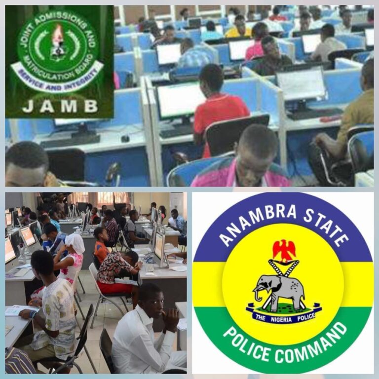 Police Arrest Fake JAMB Coordinator in Anambra Exam Centre, Recover Exam Slips, Other Incriminating Items