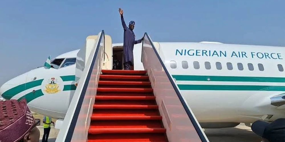 President Tinubu Departs for Three-Nation Diplomatic Tour Amid Heightened Insecurity in Northern Nigeria