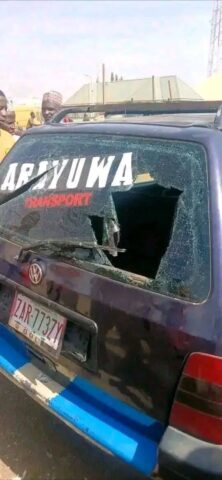 Political Declaration Turns Violent as Protesters Pelt APC Supporters with Stones in Ikara