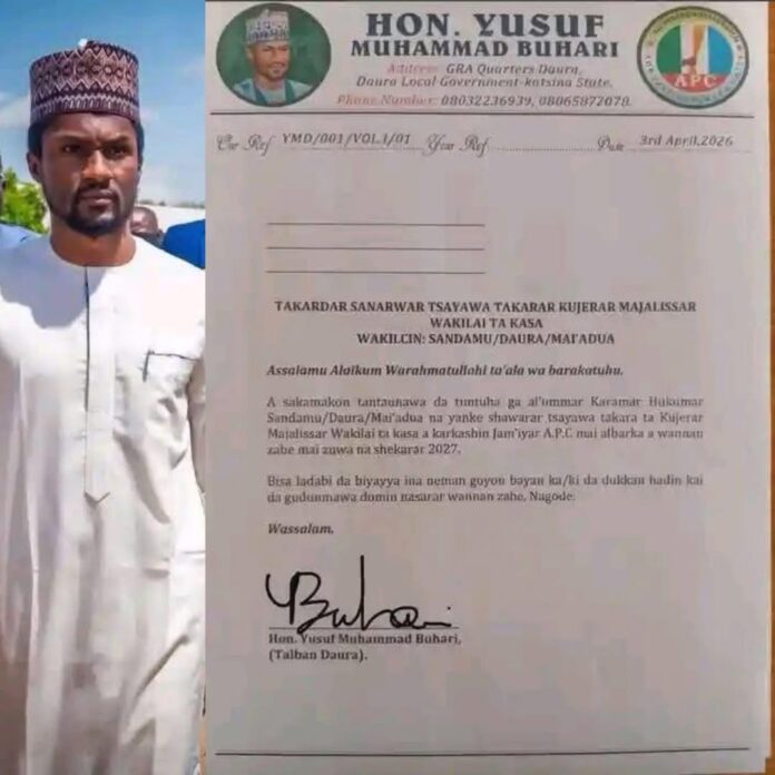 Nepo Baby Alert: Yusuf Buhari Eyes Daddy’s Old Seat In 2027 House Of Reps Bid