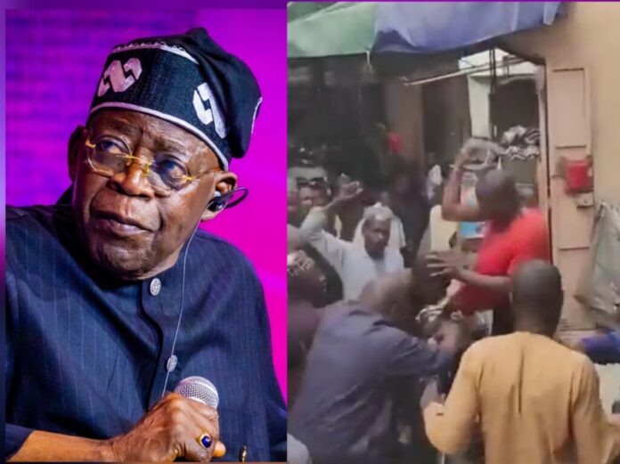 Man Escapes Being Lynched in Kano Market Over Tinubu Re-Election Drive