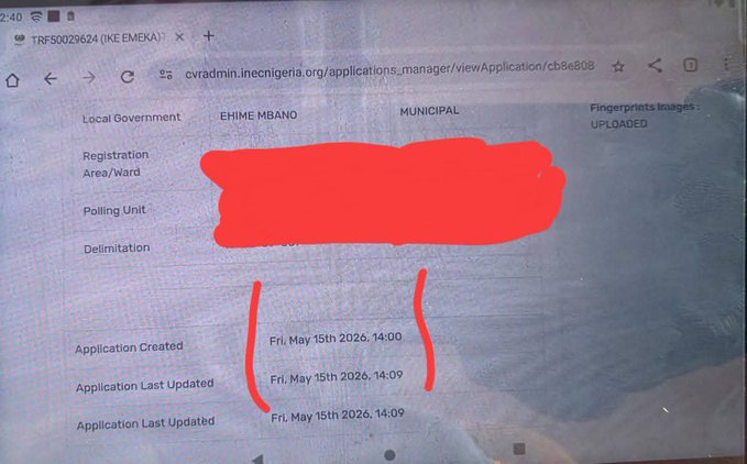 INEC PORTAL LEAK: Outrage Erupts as APC Operatives Breach Restricted Database to Track Actor Emeka Ike
