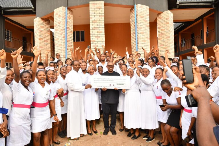 ‘You Are the Heart of Our Nation’: Peter Obi Vows Overhaul of Health Sector in Emotional World Nurses Day Tribute