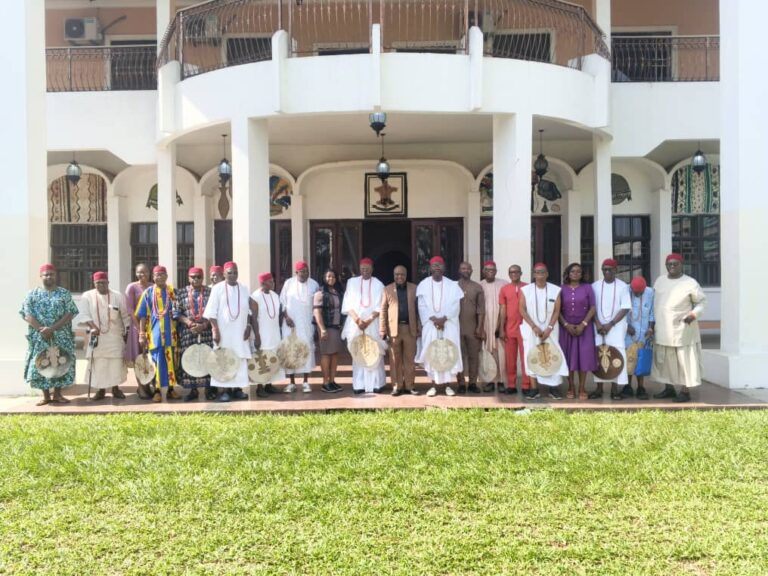 Obi-in-Council Hosts FirstPower Team in Onitsha