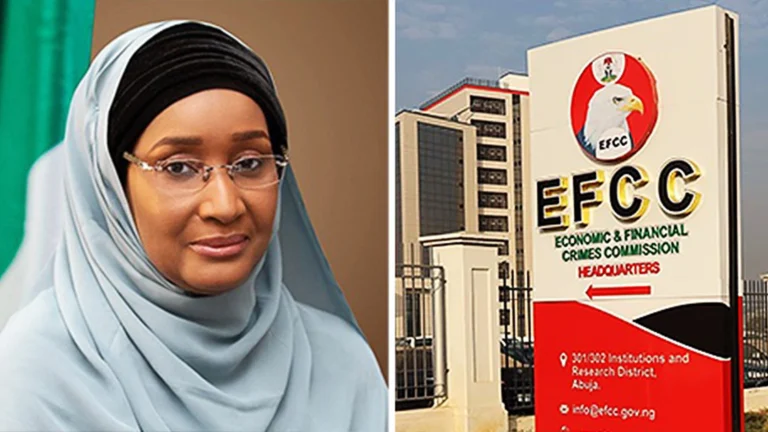 EFCC Declares Former Humanitarian Minister Sadiya Umar Farouq Wanted Over N37bn Fraud Allegations