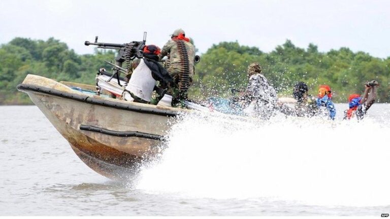 Crushing The Niger Delta Pirates: Troops Destroy Emerging Militant Camp In Soku As Navy Foils Secret Strategic Relocation