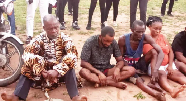 Traditional Ruler Arrested in Kwale, Delta State for Running Kidnap-for-Ransom Syndicate