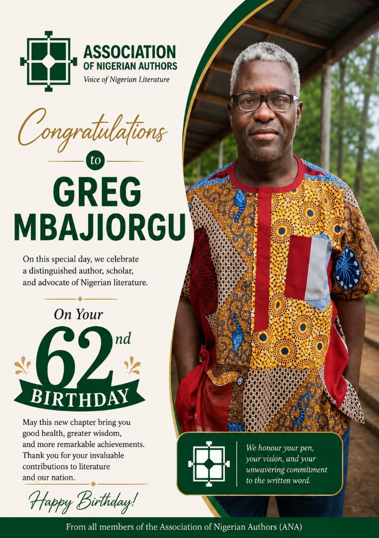 ANA Congratulates Greg Mbajiorgu on His 62nd Birthday