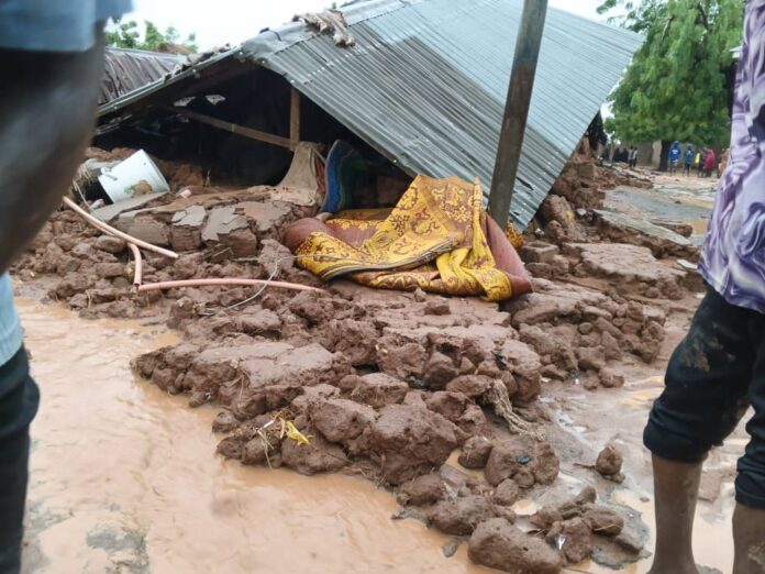 Rainstorm kills 50-yr-old woman, 4-yr-old granddaughter, destroy houses away in Bauchi