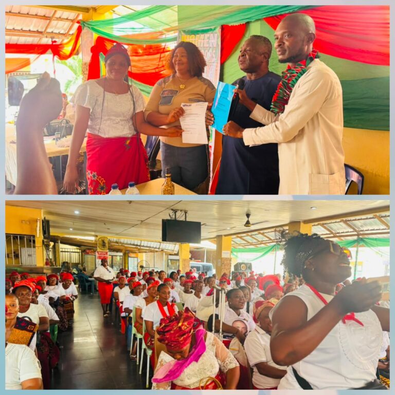 Amb. Lotanna Begins Fulfilment of Campaign Promises, Gifts Peaceful Ladies N10m Plot, N1m Cash Support
