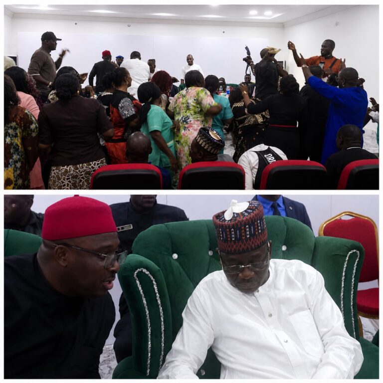 NAUTH Board Chairman, Dalori Fetes staff, Management, Reaffirms Commitment to staff Welfare, Motivation