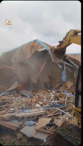 Oyo Anti-Banditry: State Government Demolishes Kidnappers' Den Used in Adelabu Sister's Abduction