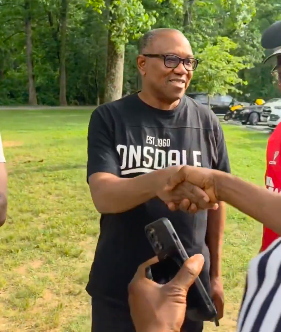 Excitement As NDC Presidential Candidate Peter Obi Makes Surprise Visit To Nigerians In Washington D.C.