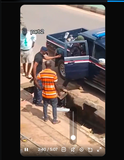 Outrage In Ebonyi As Security Operatives Brutally Assault Man During Arrest At Mile 50