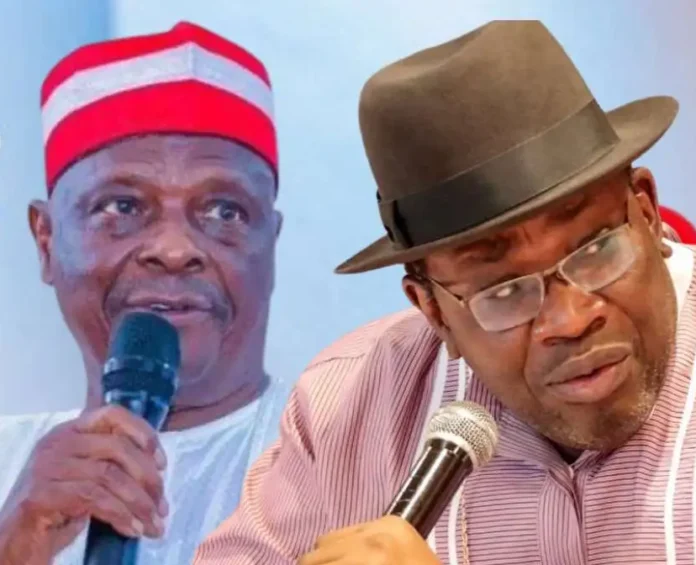 Kano Power Struggle: Dickson Shuns Kwankwaso, Blocks Kano NDC Delegation Over Ticket Hijack
