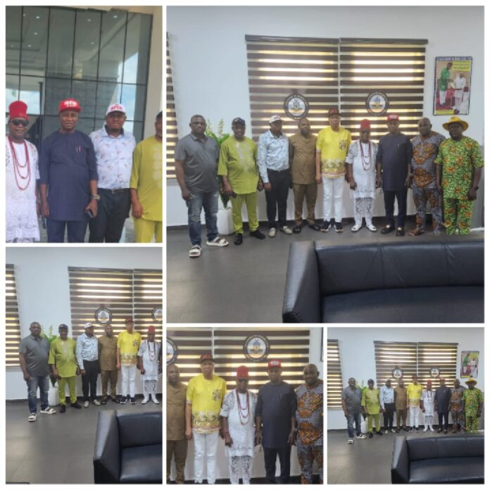 APGA Leaders From Anambra South Commiserate With Chief of Staff Over Tragic Attack